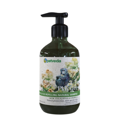 Petveda Play Free - Tick & Flea Repelling Natural Shampoo